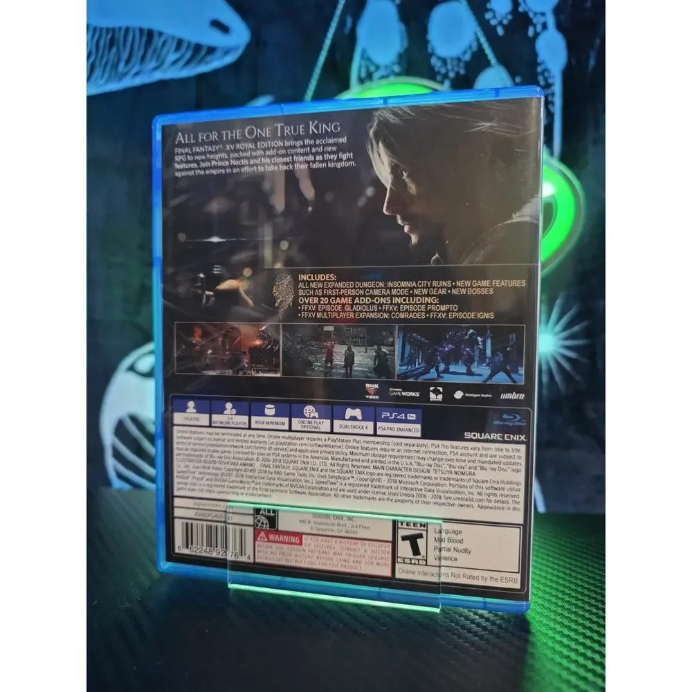 Sony PlayStation 4 Square Enix Final Fantasy XV Royal Edition 2018